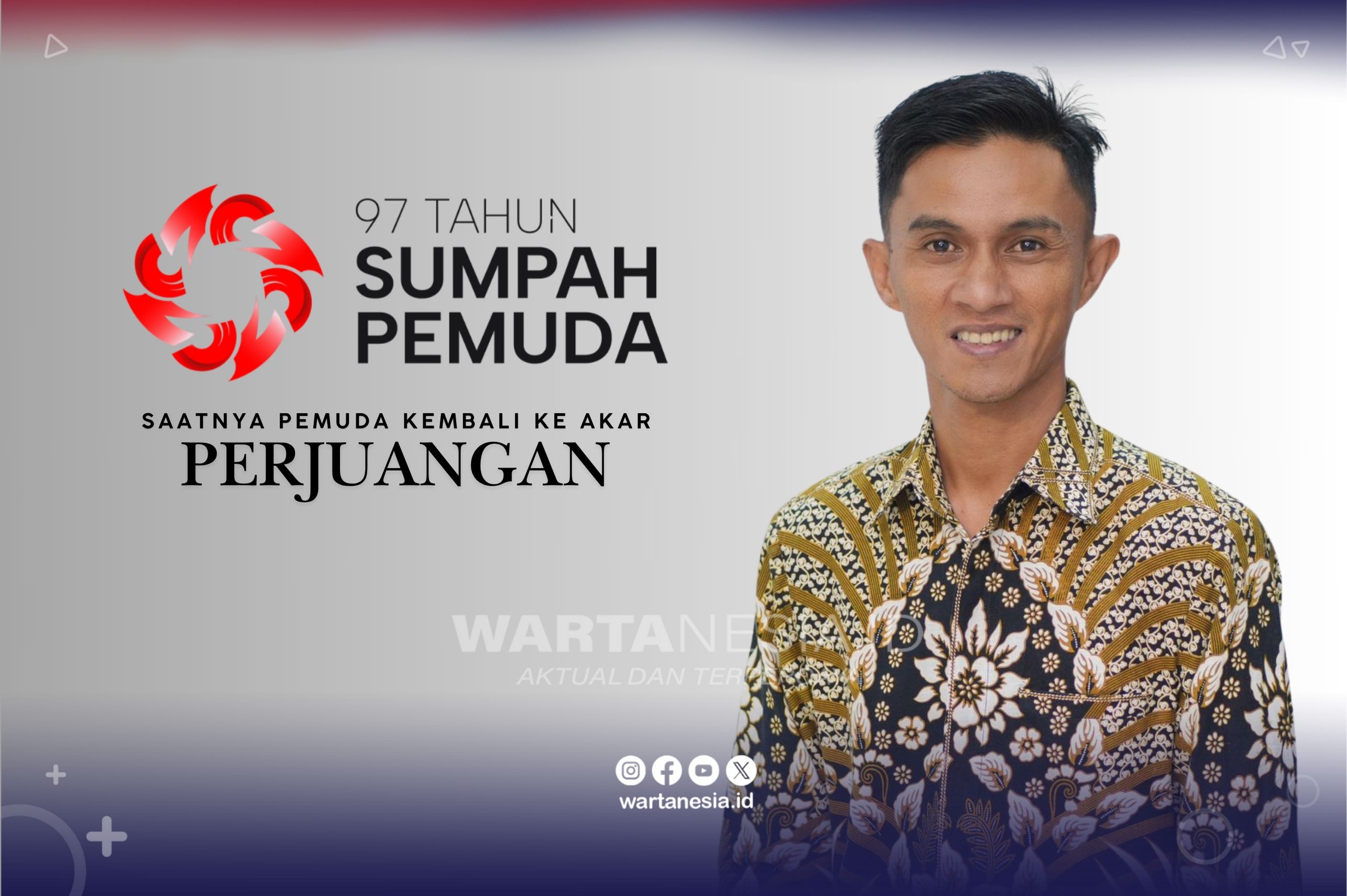 Ketua DPD KNPI Provinsi Gorontalo, Riyanto Ismail.