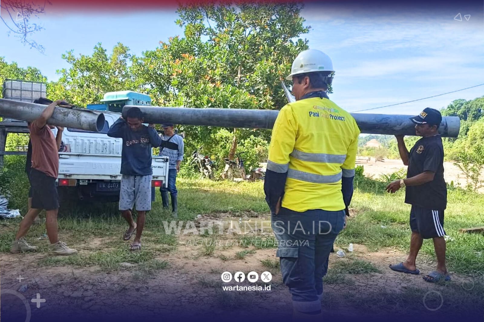 Hari Libur Tetap Bekerja, Karyawan PGM Mengaku Seperti Romusha. (Dok Facebook Pani Gold Mine).