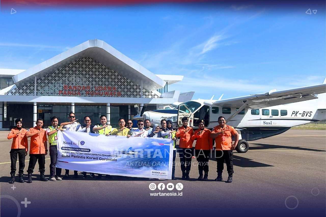 Bandara Panua Mengudara Lagi, Susi Air jadi Armada Andalan. (dok. Bandara Panua Pohuwato)