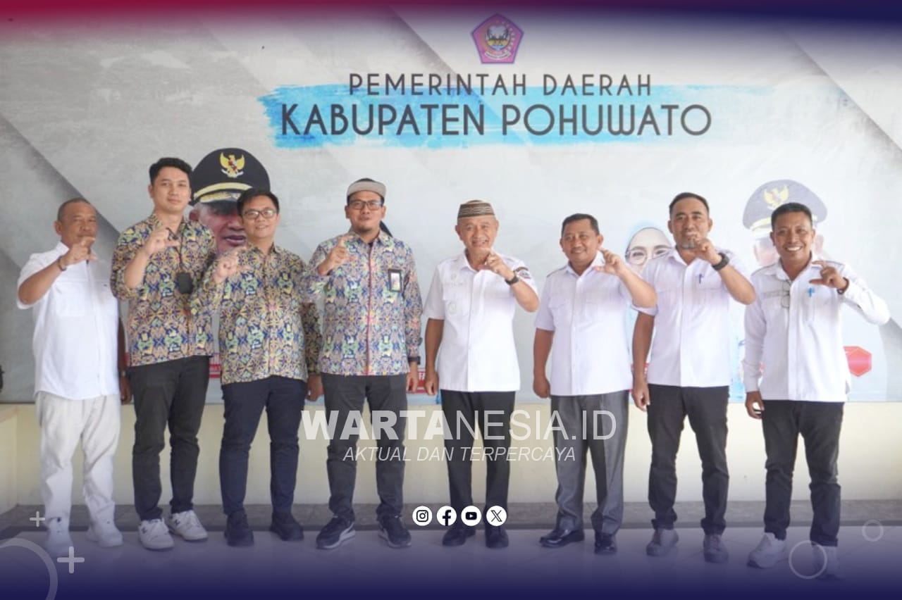 Bupati Pohuwato, Saipul A. Mbuinga, menerima kunjungan kerja Kepala Balai Penataan Bangunan, Prasarana, dan Kawasan (BPBPK) Kementerian Pekerjaan Umum