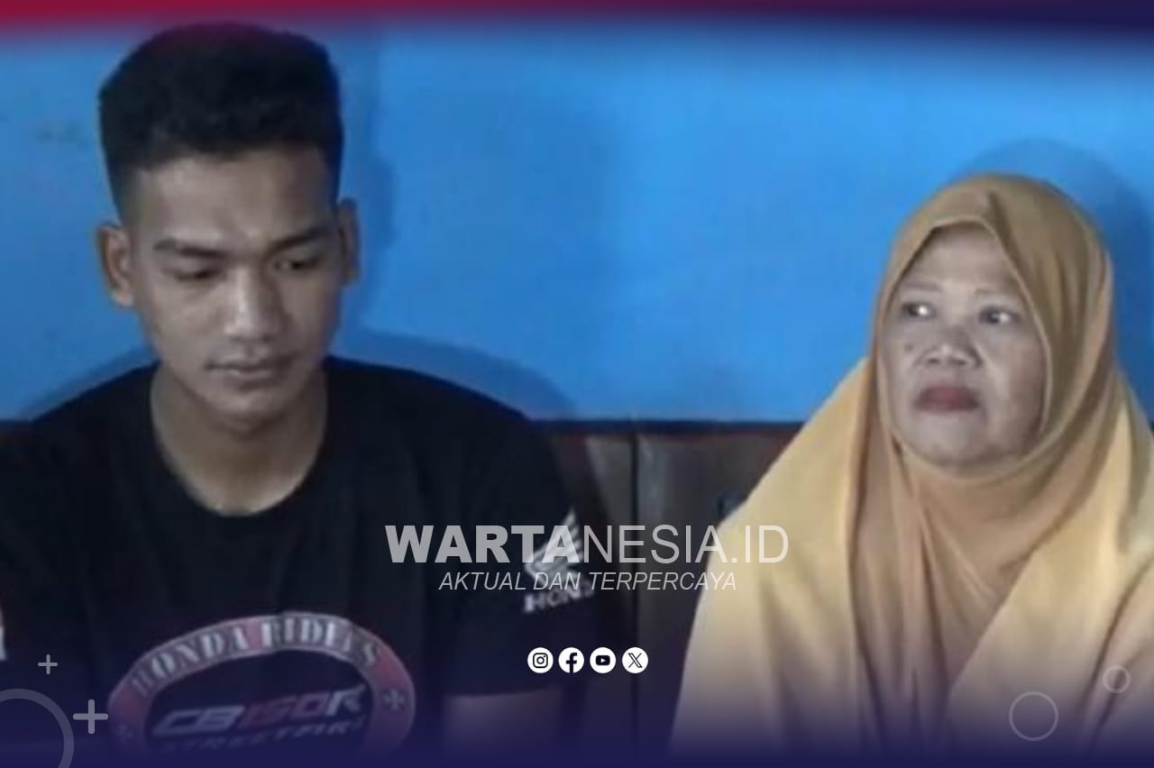 Seorang pemuda di Kabupaten Ponorogo menikahi nenek berusia 58 tahun. Pernikahan tersebut viral di media sosial. (Foto: iNews)