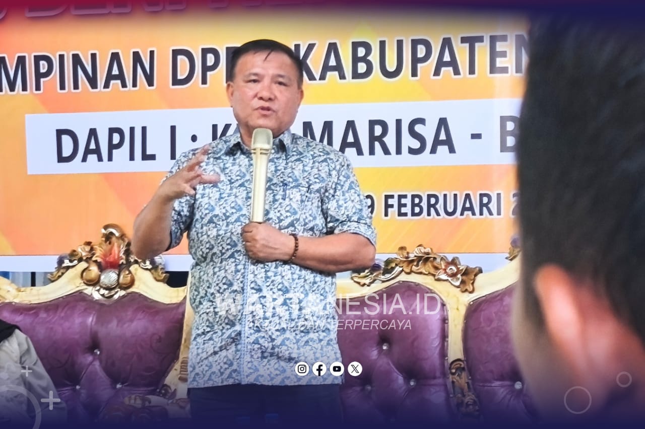 Ketua DPRD Pohuwato, Beni Nento, saat reses di Desa Pohuwato, pada Minggu (8/2/2026).