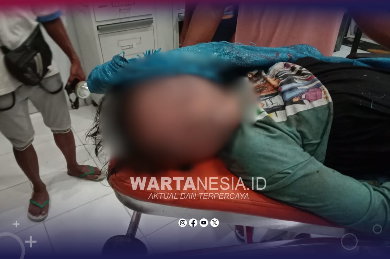Korban saat di evakuasi warga setempat, Minggu (15/02/2026) (Istimewa)
