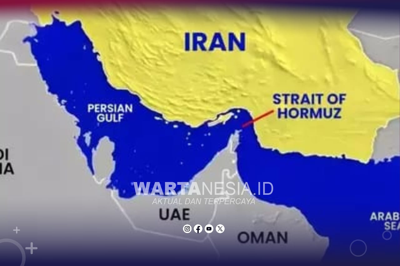 Ilustrasi Selat Hormuz. (Istimewa/Istimewa)