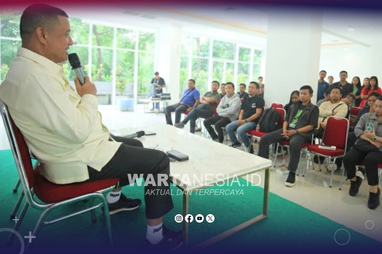 Anggota MPR RI, Syarif Mbuinga, saat menggelar sosialisasi empat pilar di Kecamatan Buntulia, Pohuwato.