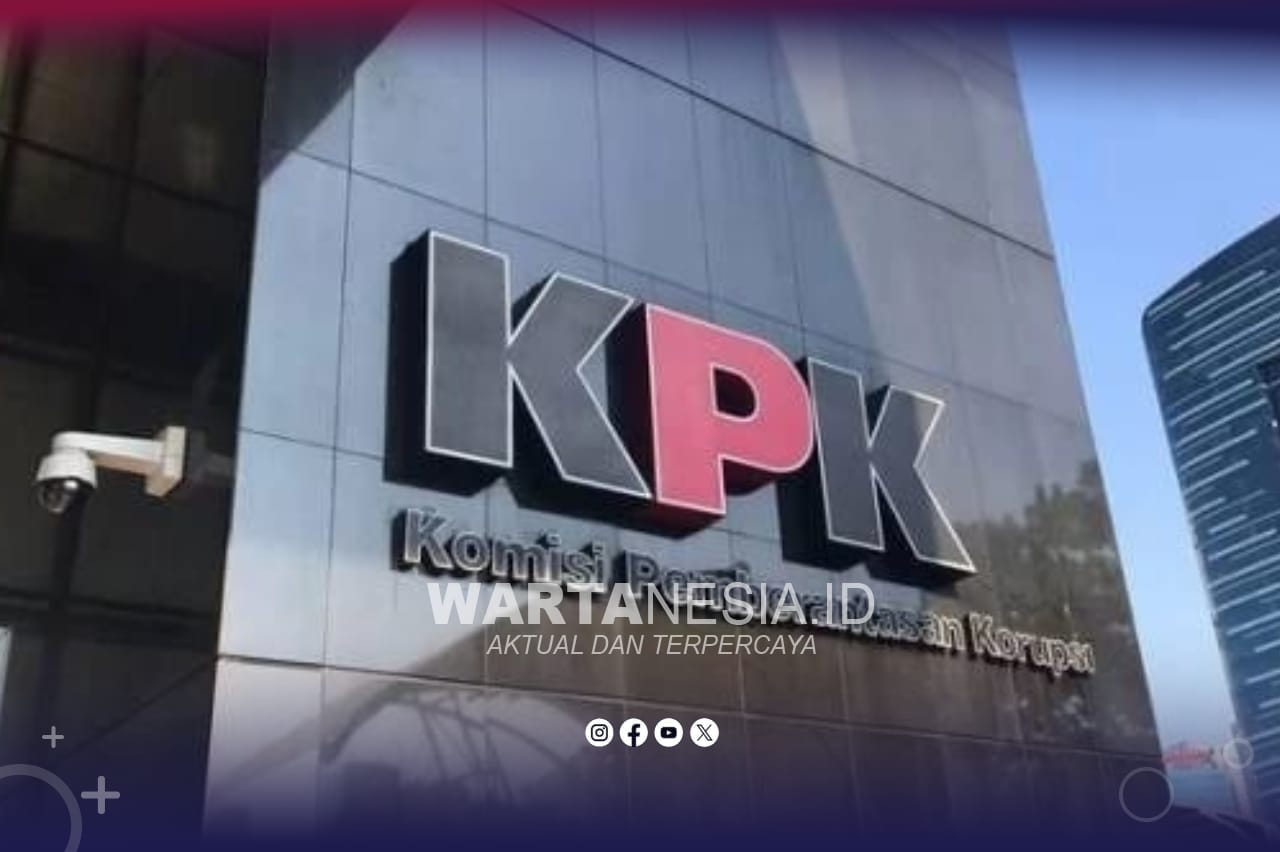 Ilustrasi. Logo Komisi Pemberantasan Korupsi (KPK) di Gedung KPK, Kuningan, Jakarta Selatan. Muhammad Fikri Thobari. (Sumber: KOMPAS.com/GARRY ANDREW LOTULUNG)