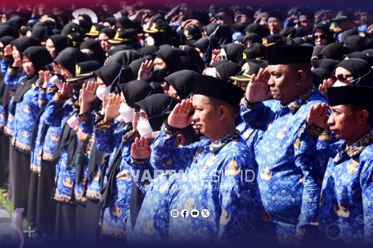 Apel Korpi ASN Pemprov Gorontalo. (Foto : Haris)