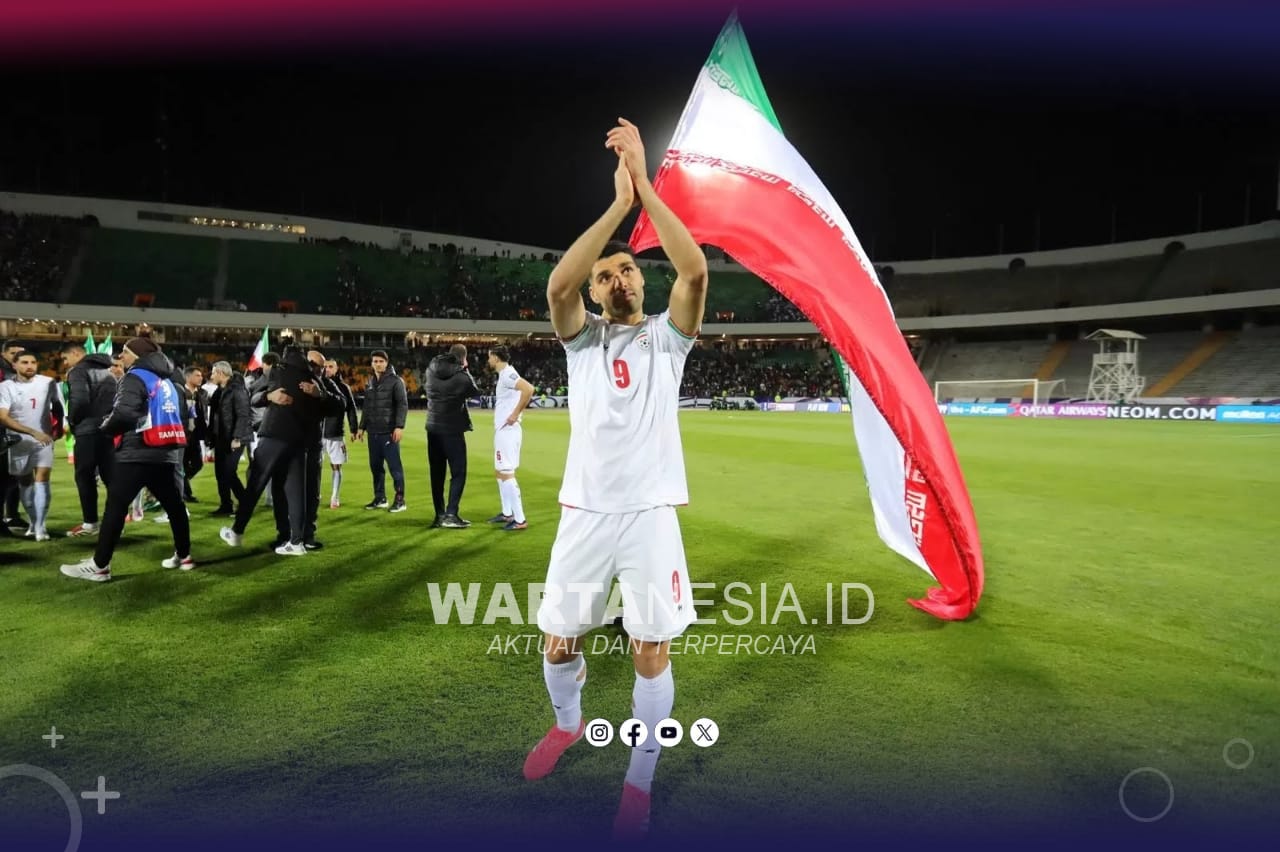 Iran resmi mundur dari Piala Dunia 2026. Trump soroti keamanan timnas. Konflik AS-Israel jadi alasan pemerintah Iran tarik diri. (instagram)