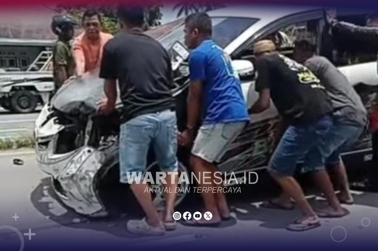 Kecelakaan Mobil vs Motor di Perbatasan Limboto, Satu Korban Dikabarkan Meninggal Dunia (istimewa).
