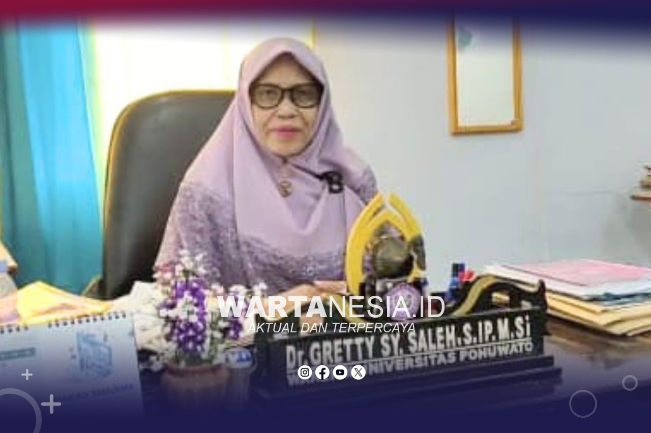 Rektor Unipo, Gretty Saleh. (Dok. UNIPO)