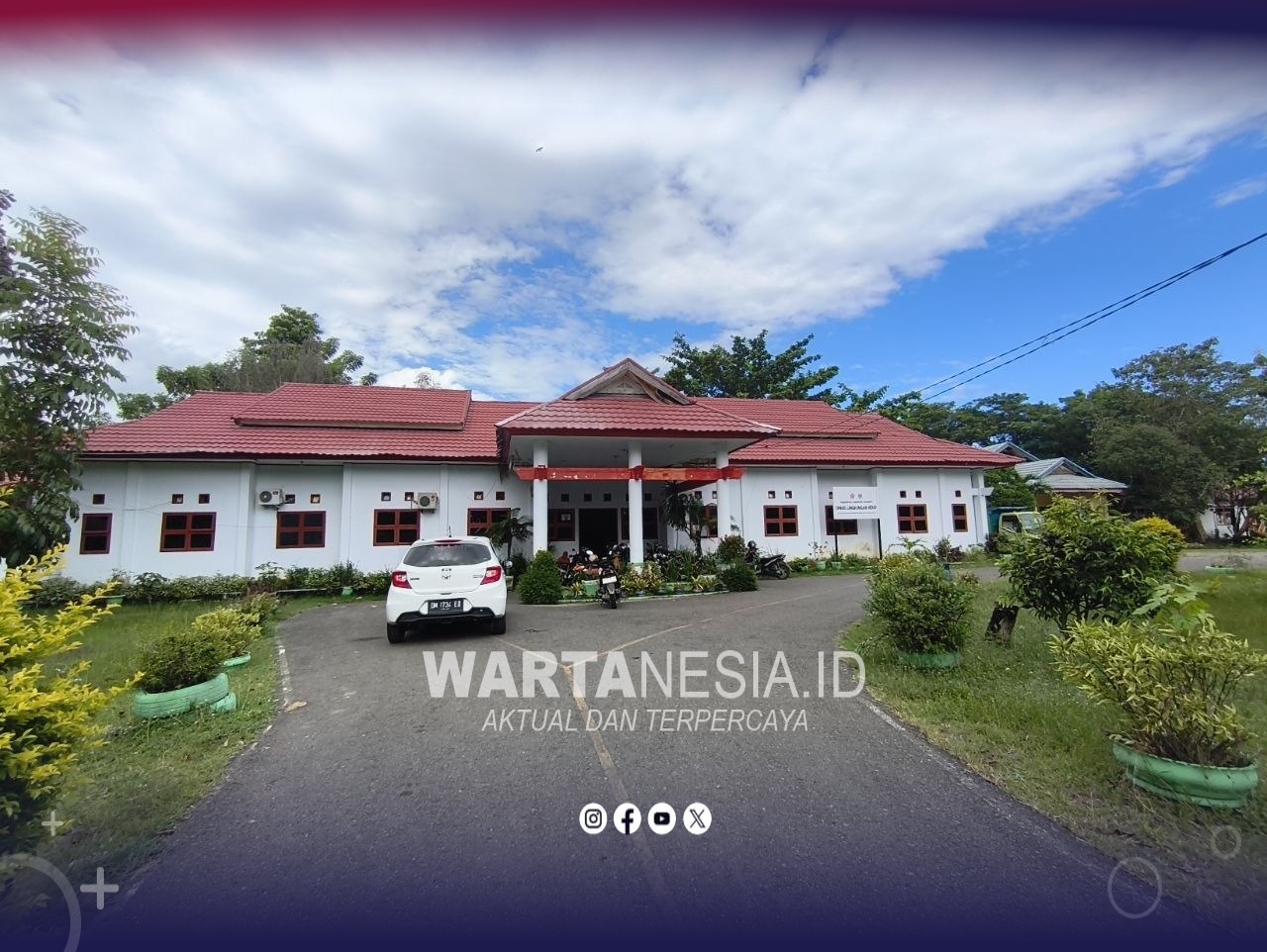 Kantor Dinas Lingkungan Hidup (DLH) Pohuwato.