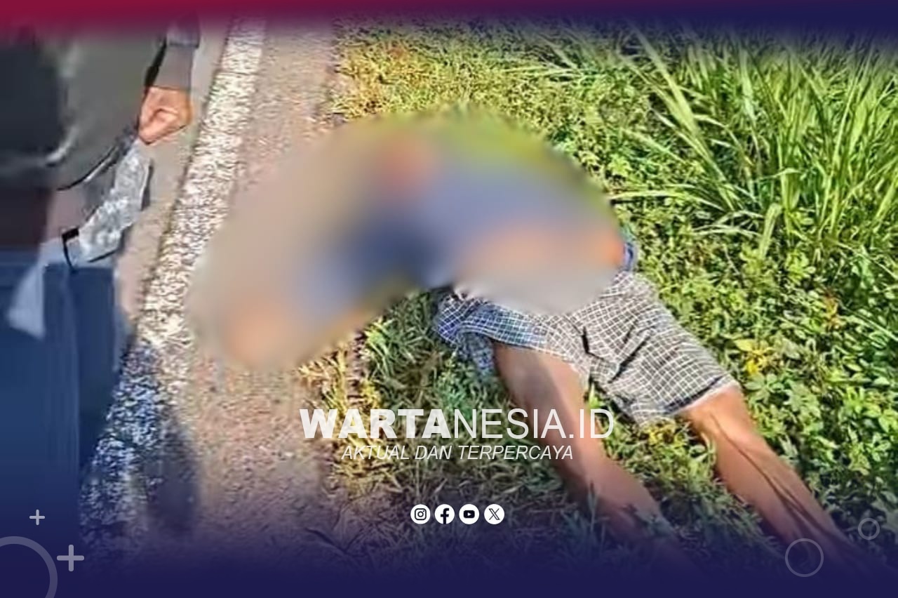 Lakalantas di Jalan Balayo, Korban Tergeletak Bersimbah Darah. (Istimewa)