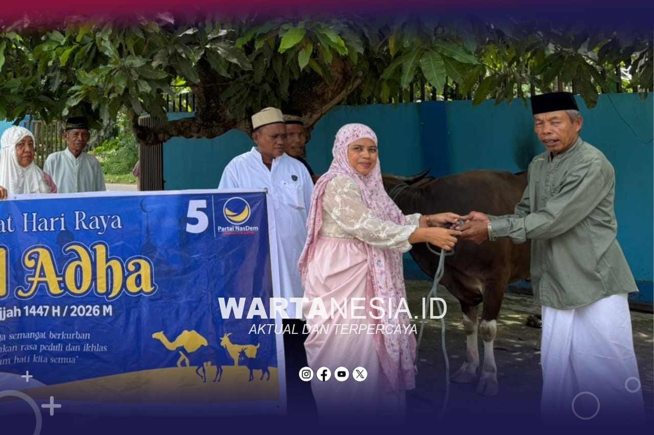 Delpan Yanjo Berkurban di Mootilango, Tebar Kebahagiaan untuk Warga. (Istimewa)