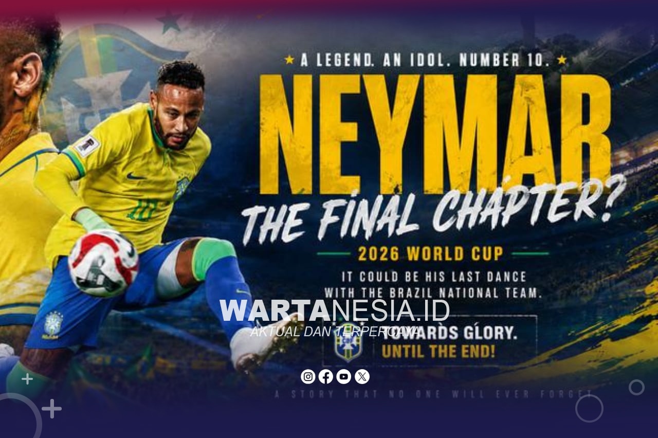 Cover Neymar di Timnas Brasil. (Bola.com/AP Photo/AI Generated)