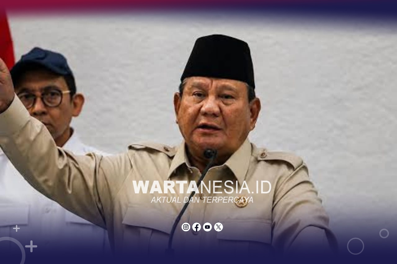 Presiden RI, Prabowo Subianto. (Istinewa)
