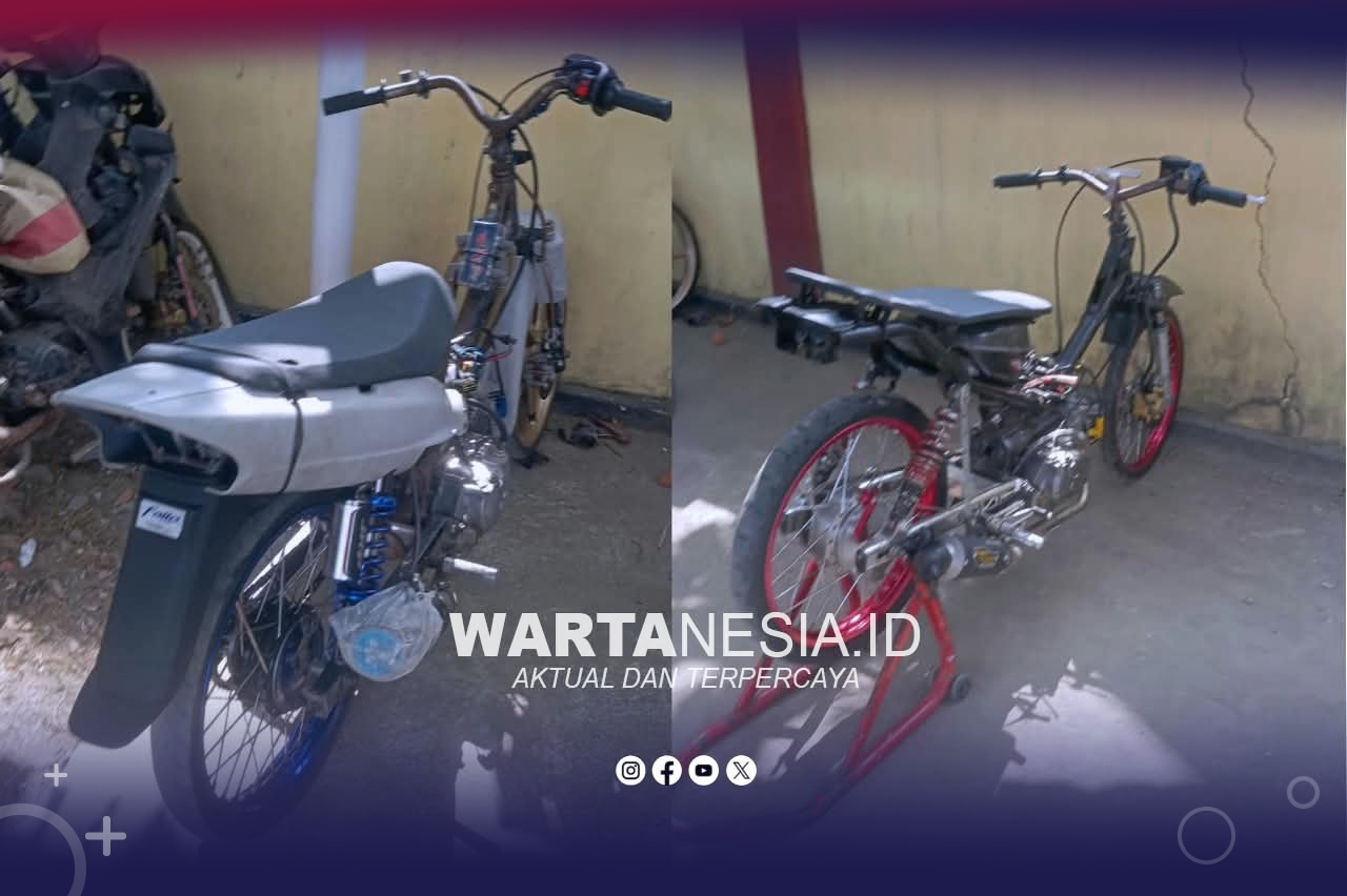 Dua Unit Motor yang digunakan saat balap liar.