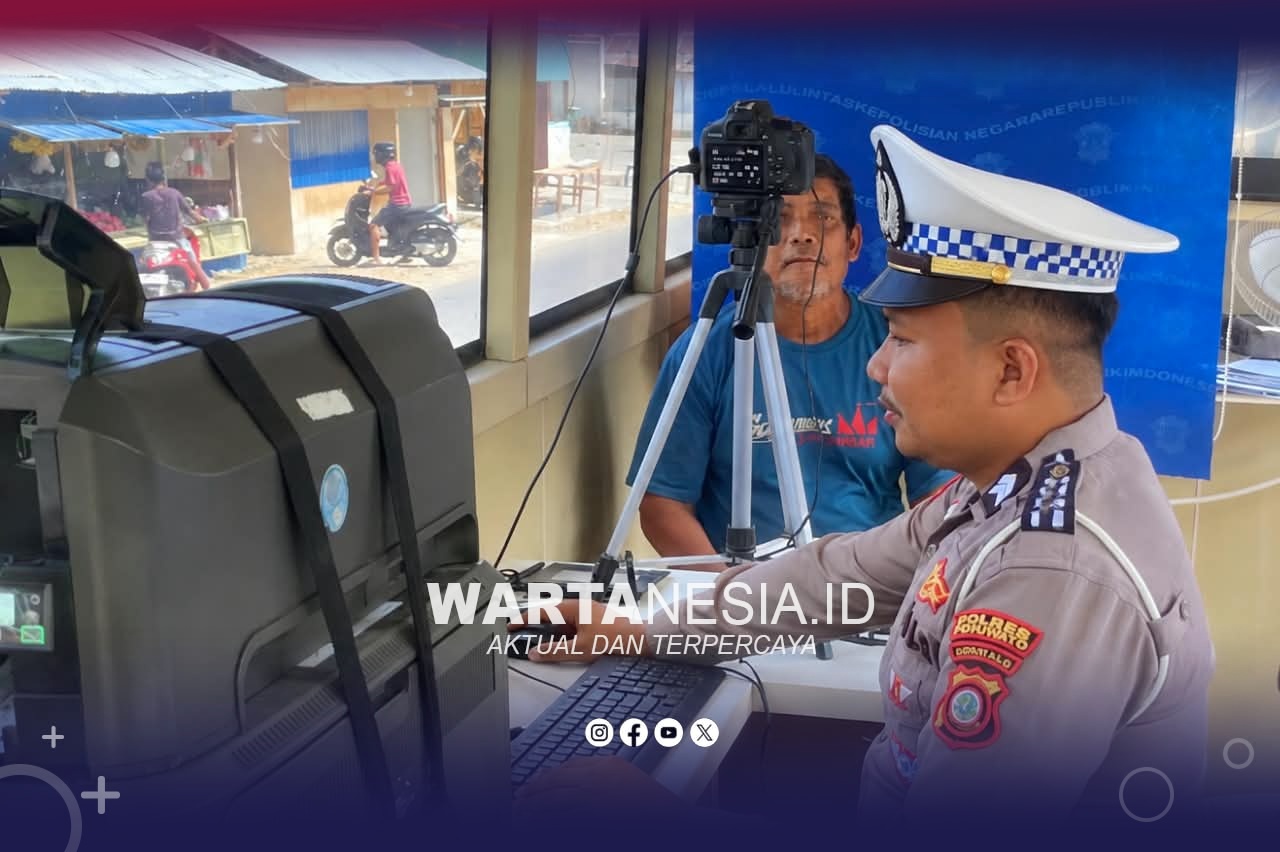 Pelayanan SIM Keliling oleh Satlantas Polres Pohuwato. (Istimewa)