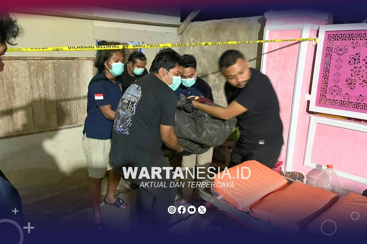 Satreskrim Polres Pohuwato melakukan evakuasi korban dari salah satu warung remang-remang di Marisa-Pohuwato.