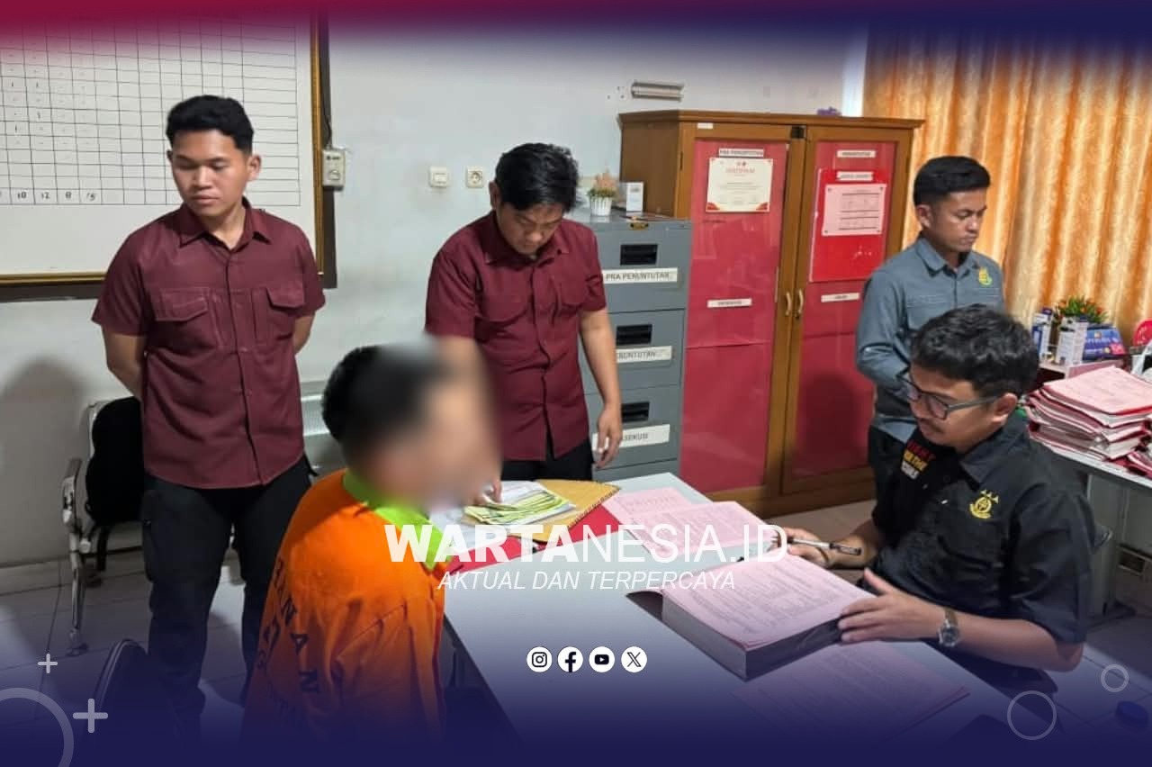 Uang Nasabah Rp1 Miliar Raib, Pegawai Bank BRI di Pohuwato Ditahan. (Foto/Aji)