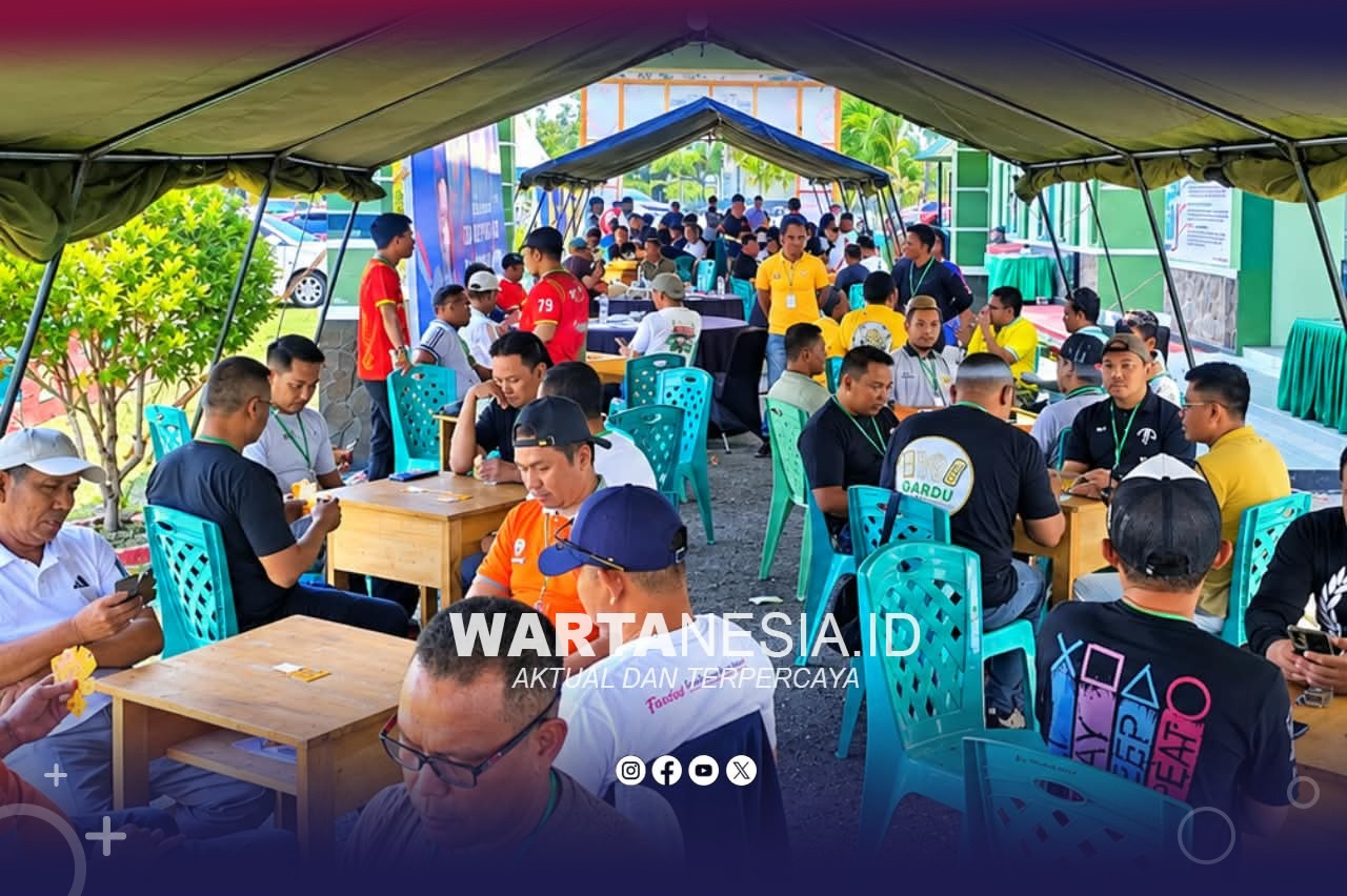 Turnamen Domino Piala Panglima TNI di Pohuwato Meriah, YR TIM jadi Sponsor Utama. (Istimewa) Turnamen Domino Piala Panglima TNI di Pohuwato Meriah, YR TIM jadi Sponsor Utama. (Istimewa)
