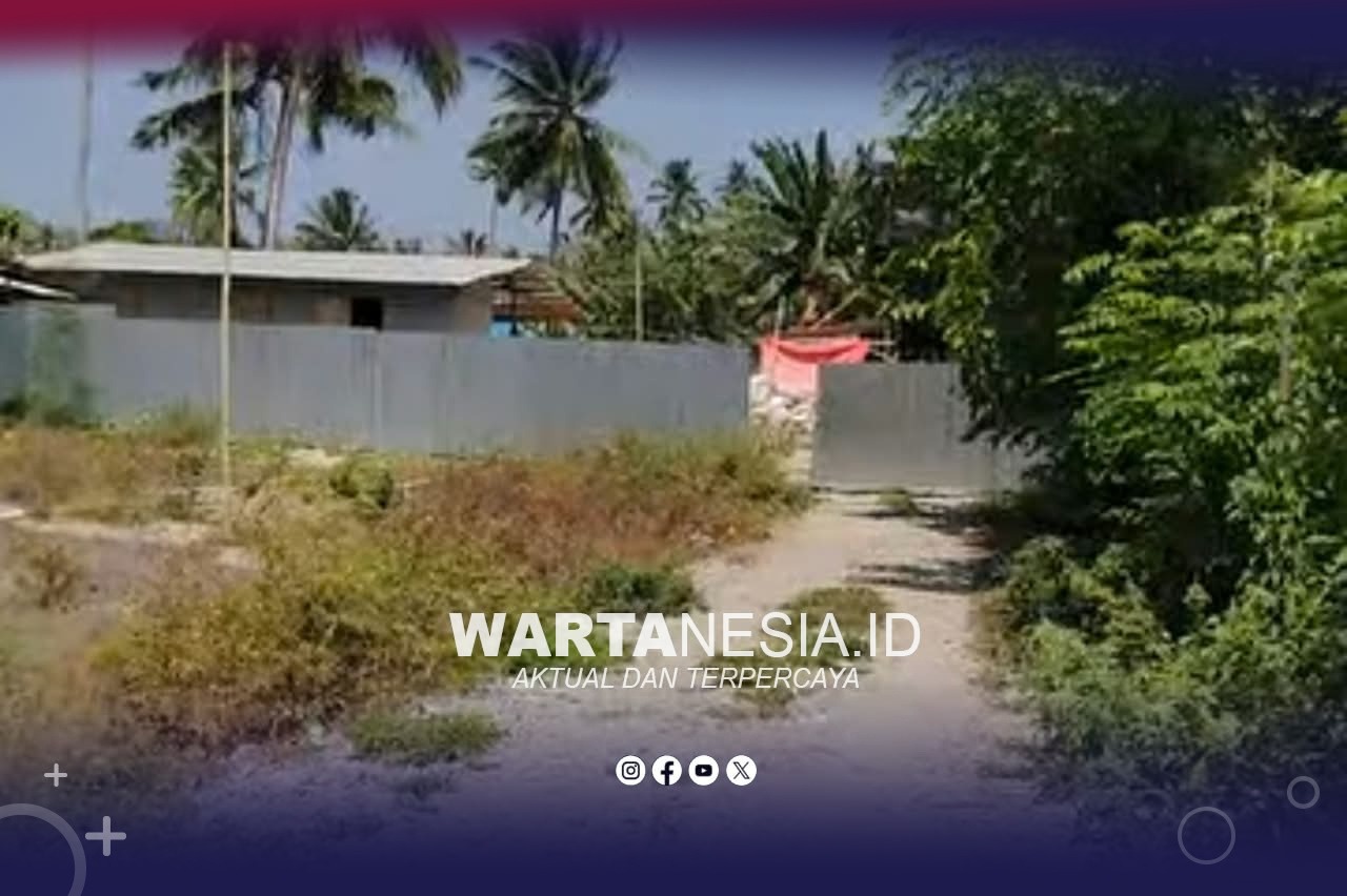Lokasi rendaman emas diduga ilehal di Desa Botubilotahu, Pohuwato.