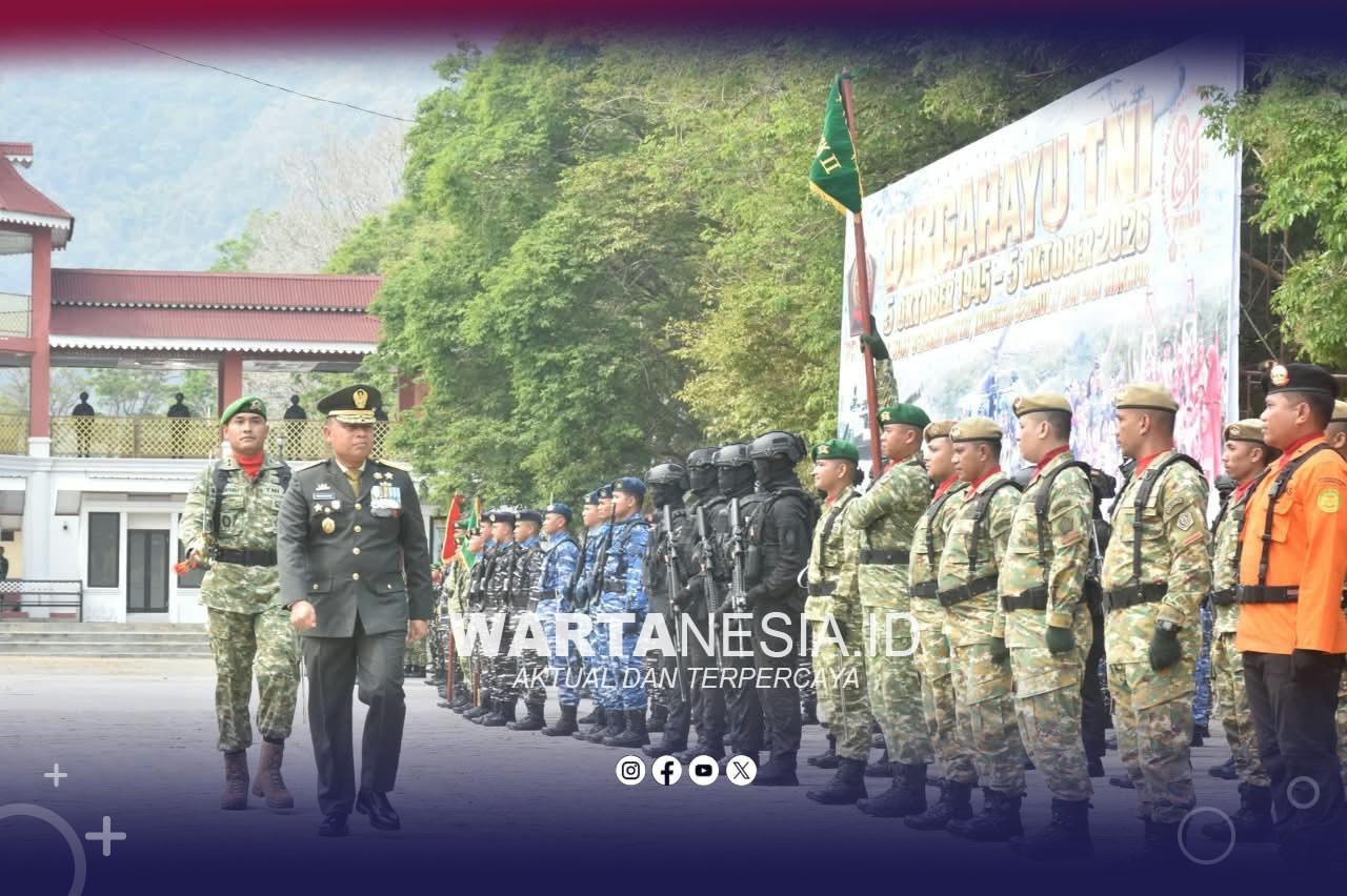 Kepala Staf Kodam (Kasdam) XIII/Merdeka Brigjen TNI Wahyu Eko Purnomo. (Doc, Istimewa)
