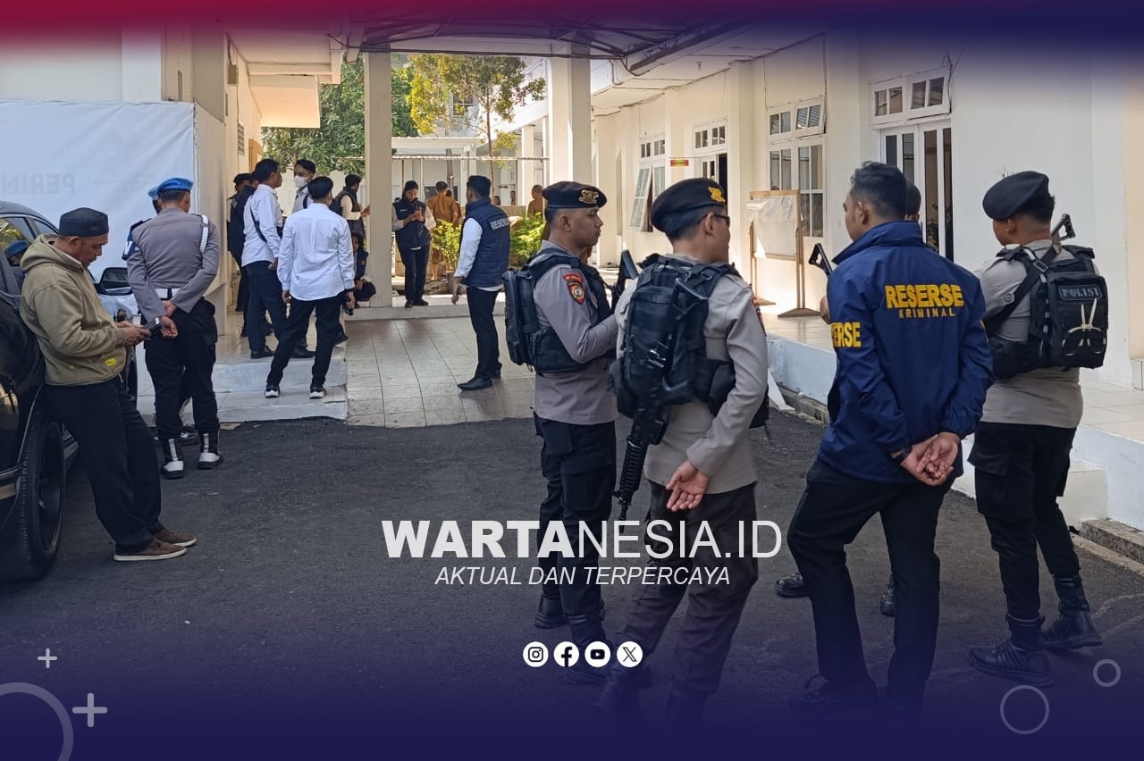 Polda Gorontalo geledah Kantor Walikota. (Dok, Zie)