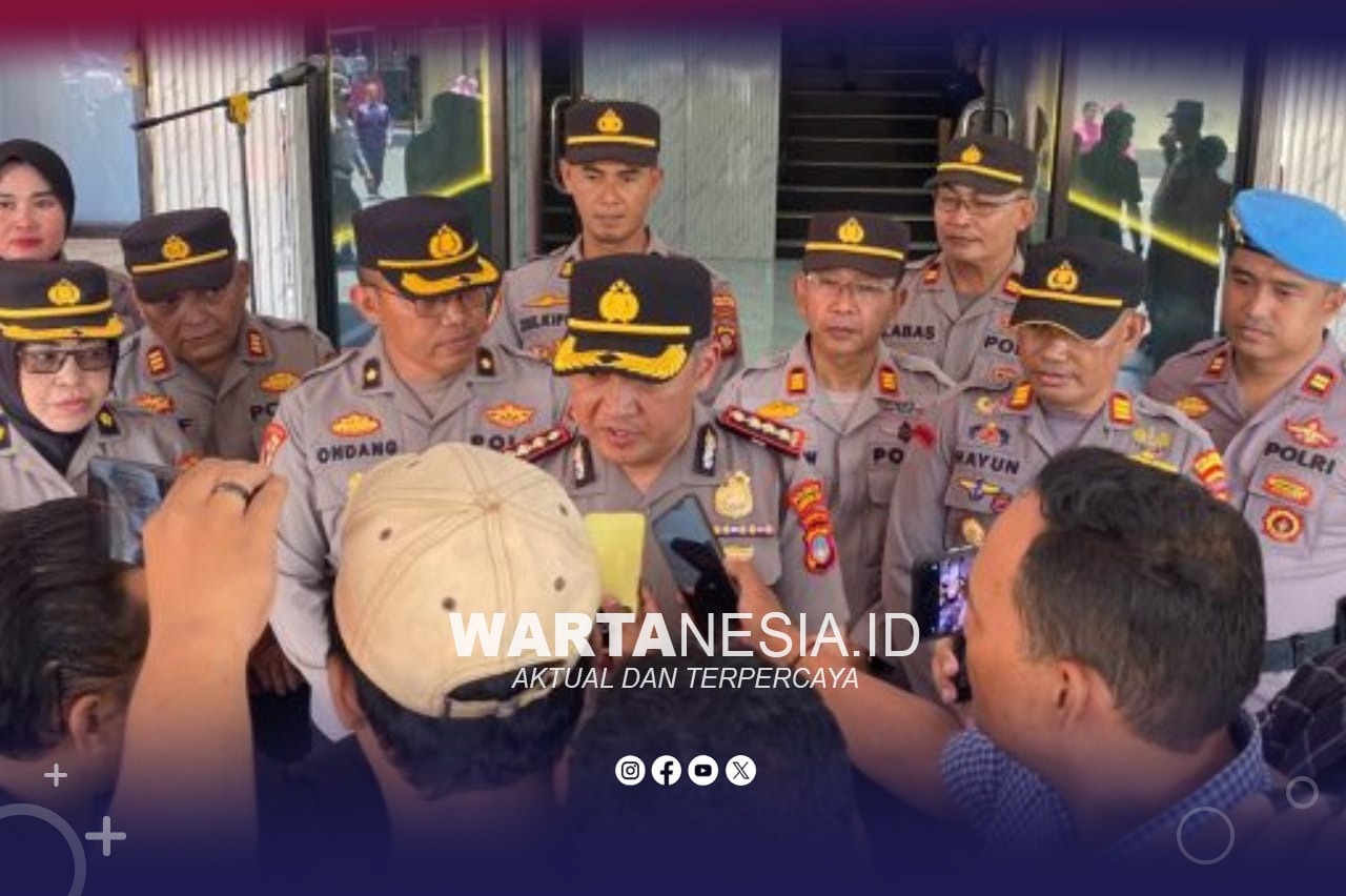 Kapolresta Gorontalo Kota, Kombes Pol. Budhi Batara Pratidina, saat memberikan keterangan pers. (Dok, Istimewa)