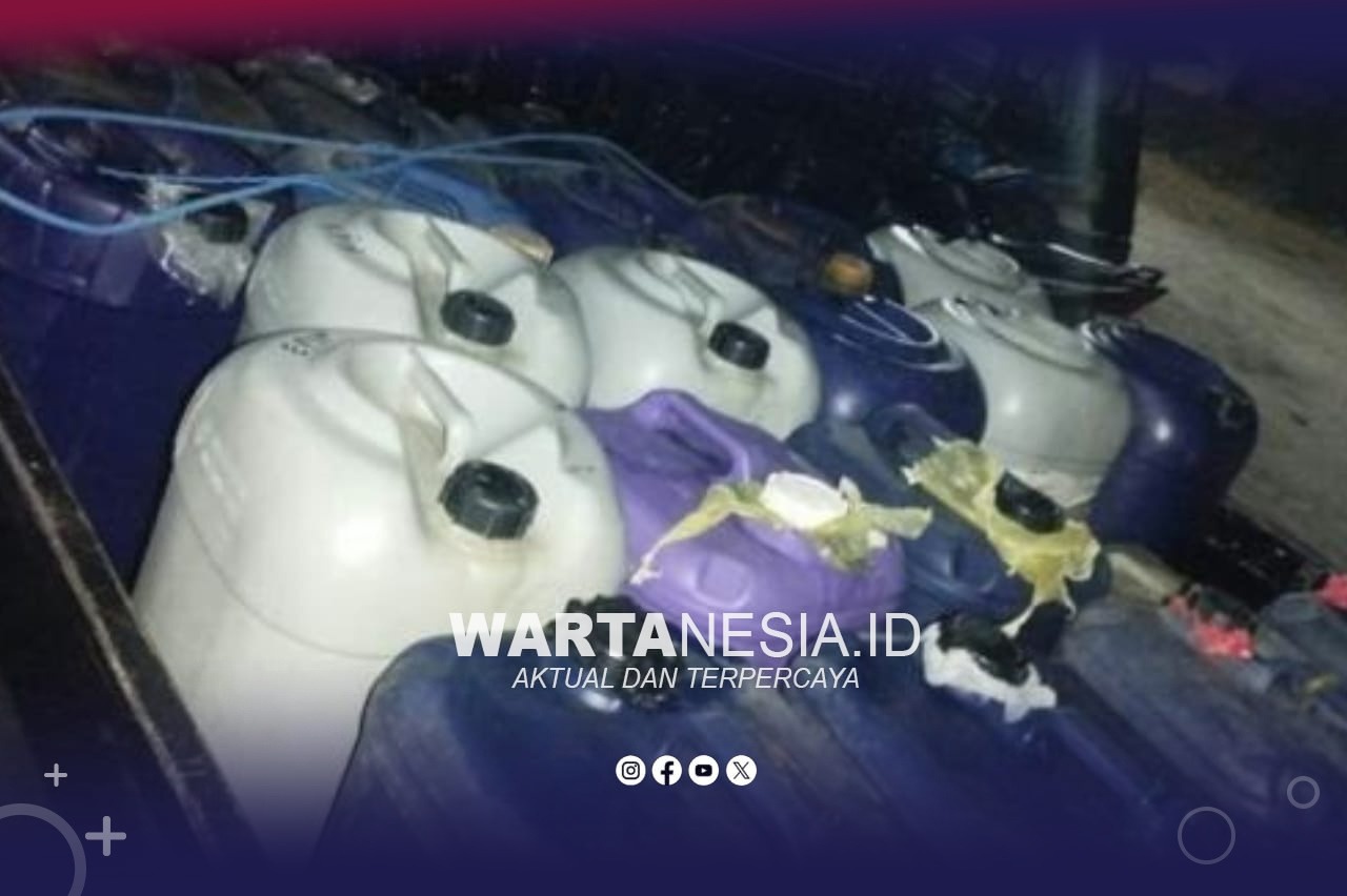 IMG-20261026-WA0085 Barang bukti BBM Bersubsidi yang diamankan Polisi. (Dok, Istimewa)
