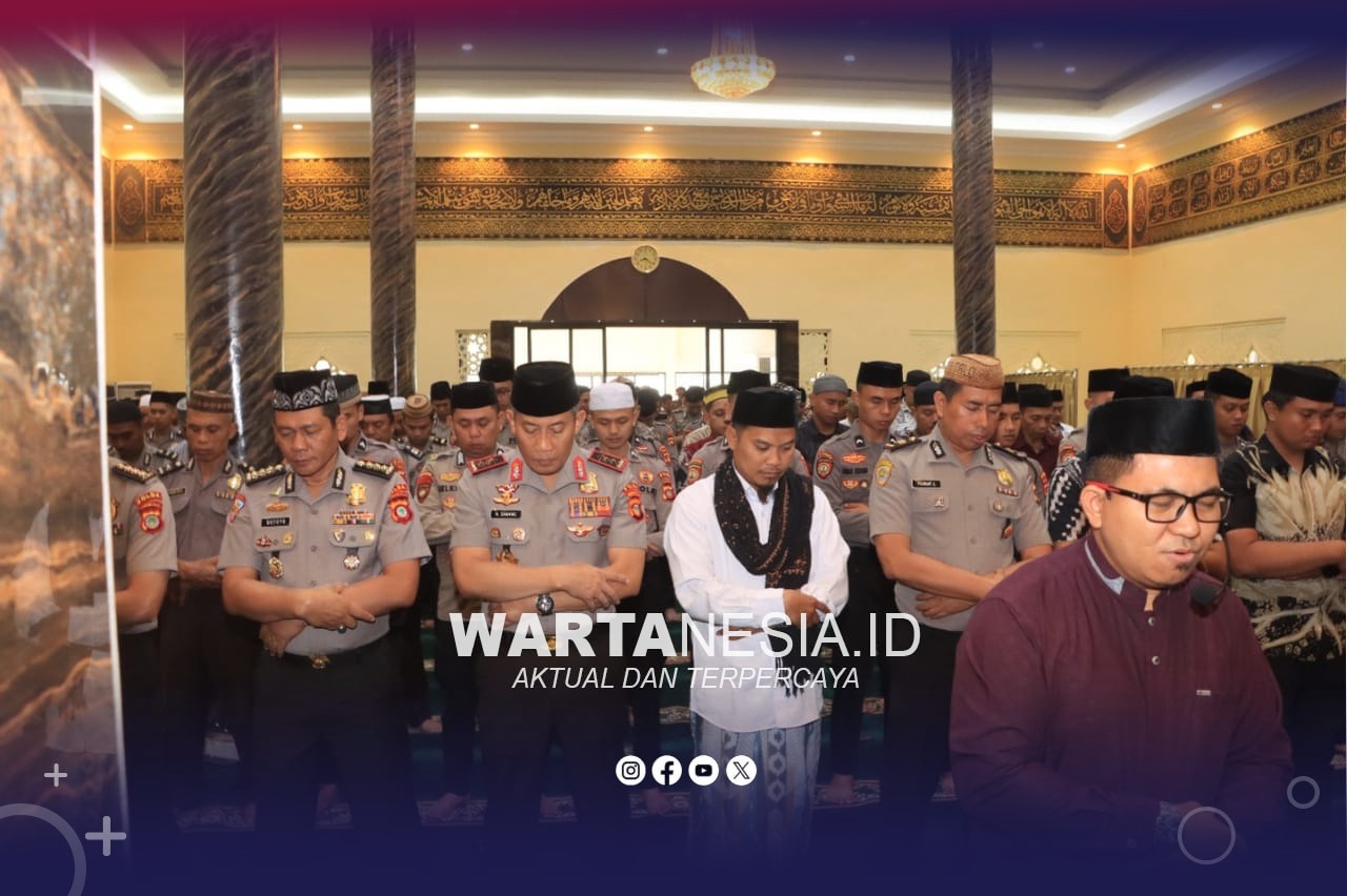 Polda Gorontalo gelar Sholat Istisqo. (Dok, Istimewa)