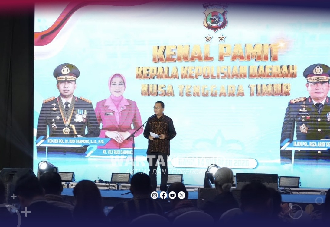 Gubernur NTT Tekankan Kolaborasi Lintas Sektor di Acara Kenal Pamit Kapolda
