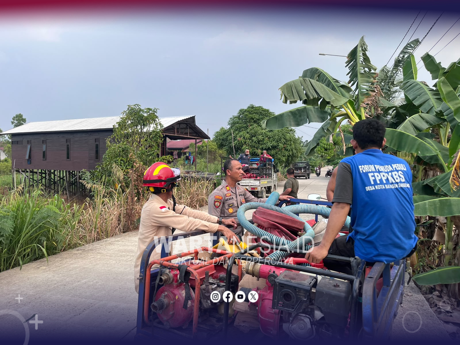 Karhutla Kota Bangun Dikendalikan Sore Hari, 4 Hektare Lahan Gambut Hangus Karhutla Kota Bangun Dikendalikan Sore Hari, 4 Hektare Lahan Gambut Hangus
