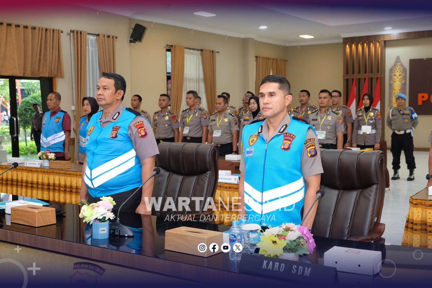 Polda Kaltim Gelar Sumpah dan Teken Pakta Integritas Seleksi Dikbang T.A. 2027